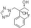 [R-(R*,R*)]-2-(2-氟苯基)-1-(1H-1,2,4-三唑-1-基)-2,3-丁二醇分子结构 (CAS 150803-12-6)