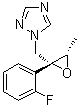 (2R,3S)-2-(2-氟苯基)-3-甲基-2-(1H-1,2,4-三唑-1-基)甲基环氧乙烷分子结构 (CAS 150803-17-1)