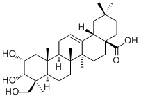 CAS # 150821-16-2, 2alpha,3alpha,24-Trihydroxyolean-12-en-28-oic acid