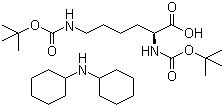N,N'-Di-Boc-L-lysine dicyclohexylamine salt molecular structure (CAS 15098-69-8)