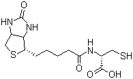 CAS 登录号：151009-85-7, N-生物素基-L-半胱氨酸