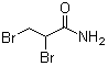 2,3-二溴丙酰胺分子结构 (CAS 15102-42-8)