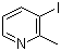 3-碘-2-甲基吡啶分子结构 (CAS 15112-62-6)