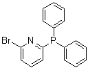 2-Bromo-6-diphenylphosphinopyridine molecular structure (CAS 151131-88-3)