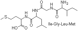 Isoleucinyl-glycinyl-leucinyl-methionine molecular structure (CAS 151151-30-3)