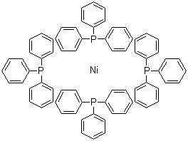 四(三苯基膦)镍分子结构 (CAS 15133-82-1)