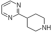 2-(哌啶-4-基)嘧啶分子结构 (CAS 151389-25-2)