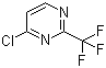 4-氯-2-三氟甲基嘧啶分子结构 (CAS 1514-96-1)