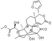 Swietemahalactone分子结构 (CAS 1514669-21-6)
