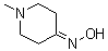 1-甲基-4-哌啶酮肟分子结构 (CAS 1515-27-1)