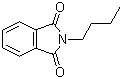 N-正丁基邻苯二甲酰亚胺分子结构 (CAS 1515-72-6)