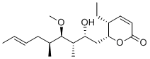CAS 登录号：151519-02-7, (5R,6R)-5-乙基-5,6-二氢-6-[(2R,3S,4R,5S,7E)-2-羟基-4-甲氧基-3,5-二甲基-7-壬烯-1-基]-2H-吡喃-2-酮