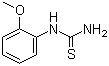 2-甲氧基苯基硫脲分子结构 (CAS 1516-37-6)