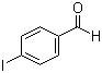 4-碘苯甲醛分子结构 (CAS 15164-44-0)