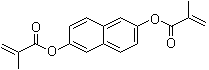2,6-萘二基二异丁烯酸酯分子结构 (CAS 151705-85-0)