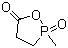 2-甲基-1,2-氧磷杂环戊烷-5-酮 2-氧化物分子结构 (CAS 15171-48-9)
