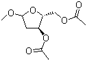 甲基-2-脱氧-D-呋喃核糖苷二乙酸酯分子结构 (CAS 151767-35-0)