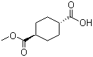 structure of CAS# 15177-67-0, 反式-1,4-环己烷二甲酸单甲酯