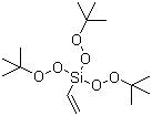 三(叔丁基二氧)乙烯基硅烷分子结构 (CAS 15188-09-7)