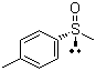 (R)-(+)-甲基对甲苯砜分子结构 (CAS 1519-39-7)