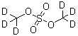 硫酸二(三氘甲基)酯分子结构 (CAS 15199-43-6)