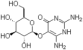 structure of CAS# 152-93-2, 蚕豆甙