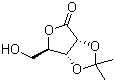 2,3-O-异丙亚基-L-来苏糖酸-1,4-内酯分子结构 (CAS 152006-17-2)