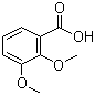 2,3-二甲氧基苯甲酸分子结构 (CAS 1521-38-6)