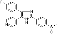 structure of CAS# 152121-47-6, SB 203580