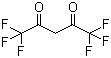 1,1,1,5,5,5-六氟戊烷-2,4-二酮分子结构 (CAS 1522-22-1)