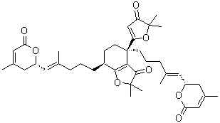 Aphadilactone B分子结构 (CAS 1522004-68-7)