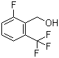 2-氟-6-(三氟甲基)苯甲醇分子结构 (CAS 152211-15-9)