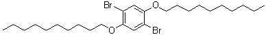 1,4-二溴-2,5-二(癸氧基)苯分子结构 (CAS 152269-98-2)