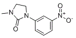 1-甲基-3-(3-硝基苯基)咪唑烷-2-酮分子结构 (CAS 1522718-34-8)