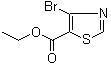 4-溴-5-噻唑基羧酸乙酯分子结构 (CAS 152300-60-2)
