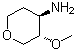 (3S,4R)-3-甲氧基四氢吡喃-4-胺分子结构 (CAS 1523530-32-6)