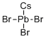 structure of CAS# 15243-48-8, Cesium Lead Tribromide