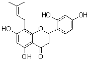 structure of CAS# 152464-78-3, 勒奇黄烷酮 G
