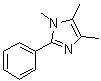 structure of CAS# 152536-39-5, 1,4,5-Trimethyl-2-phenyl-1H-imidazole