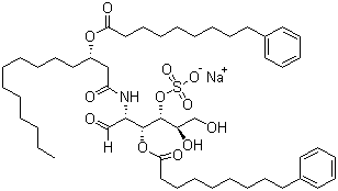 Ono-4007 单钠盐分子结构 (CAS 152646-95-2)