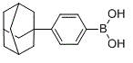 [4-(金刚烷-1-基)苯基]硼酸分子结构 (CAS 1527479-23-7)
