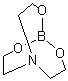 三乙醇胺硼酸酯分子结构 (CAS 15277-97-1)