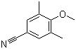 3,5-二甲基-4-甲氧基苯腈分子结构 (CAS 152775-45-6)