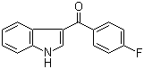 3-(4'-氟苯甲酰基)吲哚分子结构 (CAS 152807-26-6)