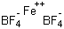 structure of CAS# 15283-51-9, Iron(II) tetrafluoroborate
