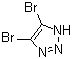 structure of CAS# 15294-81-2, 4,5-Dibromo-1H-1,2,3-triazole