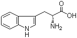 structure of CAS# 153-94-6, D-色氨酸
