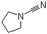 1-氰基吡咯烷分子结构 (CAS 1530-88-7)