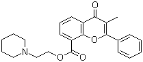 黄酮哌酯分子结构 (CAS 15301-69-6)
