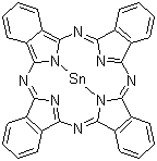 酞菁锡(II)分子结构 (CAS 15304-57-1)